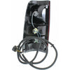 2001-2003 Gmc Sierra 2500 Tail Lamp Passenger Side 3500 Black Bezel High Quality
