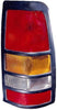 2001-2003 Chevrolet Silverado 3500 Tail Lamp Passenger Side 3500 Black Bezel High Quality