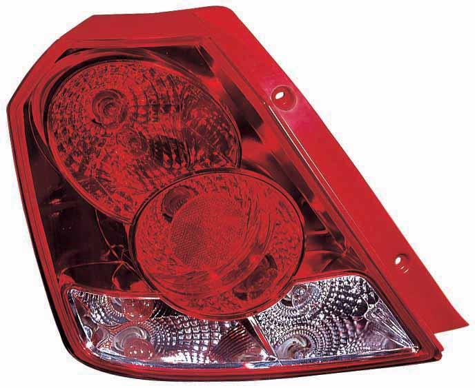 Feu arrière côté passager pour Pontiac Wave Hatchback 2005-2008, haute qualité, GM2801175
