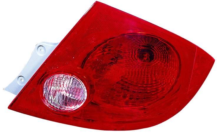Feu arrière côté passager pour Pontiac G5 berline 2005-2006, haute qualité, GM2801190