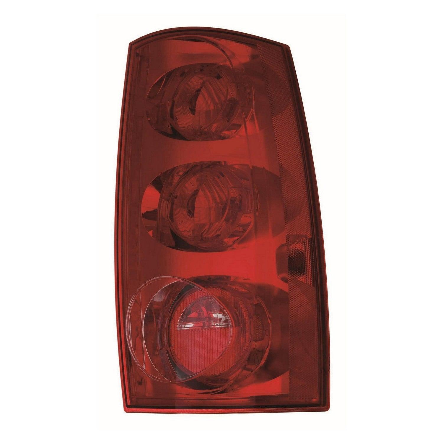 Feu arrière côté passager pour GMC Yukon 2007-2011 (sauf Denali), avec lentille extérieure rouge, haute qualité, référence GM2801204