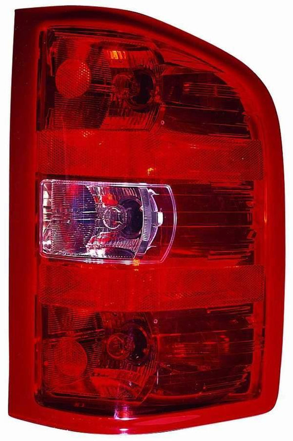 2007-2013 Gmc Sierra 2500 Tail Lamp Passenger Side Exclude Dually Series 11-12 High Quality