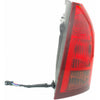 2003-2004 Cadillac Cts Sedan Tail Lamp Passenger Side With Black Square In Lower Lens To 1/3/04 High Quality