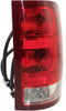 2011-2014 Gmc Sierra 2500 Tail Lamp Passenger Side 2Nd Design Without Dark Red Trim With Small Back-Up Bulb Exclude Base/Dually Model High Quality