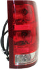2010-2013 Gmc Sierra 2500 Tail Lamp Passenger Side 2Nd Design Without Dark Red Trim With Small Back-Up Bulb Exclude Base/Dually Model High Quality
