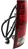 2010-2013 Gmc Sierra 2500 Tail Lamp Passenger Side 2Nd Design Without Dark Red Trim With Small Back-Up Bulb Exclude Base/Dually Model High Quality