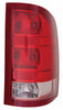 2010-2013 Gmc Sierra 2500 Tail Lamp Passenger Side 2Nd Design Without Dark Red Trim With Small Back-Up Bulb Exclude Base/Dually Model High Quality