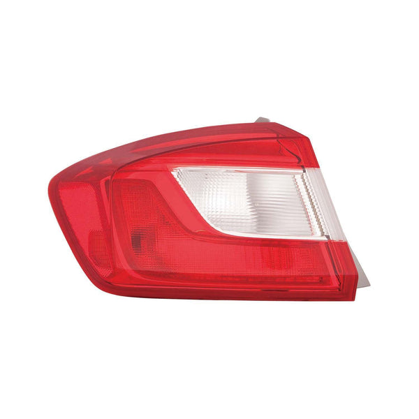 Tail Lamp Driver Side Chevrolet Cruze 2016-2018 Capa