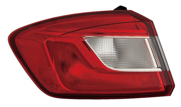 2017-2019 Chevrolet Cruze Sedan Tail Lamp Driver Side Black Housing With Out Led High Quality