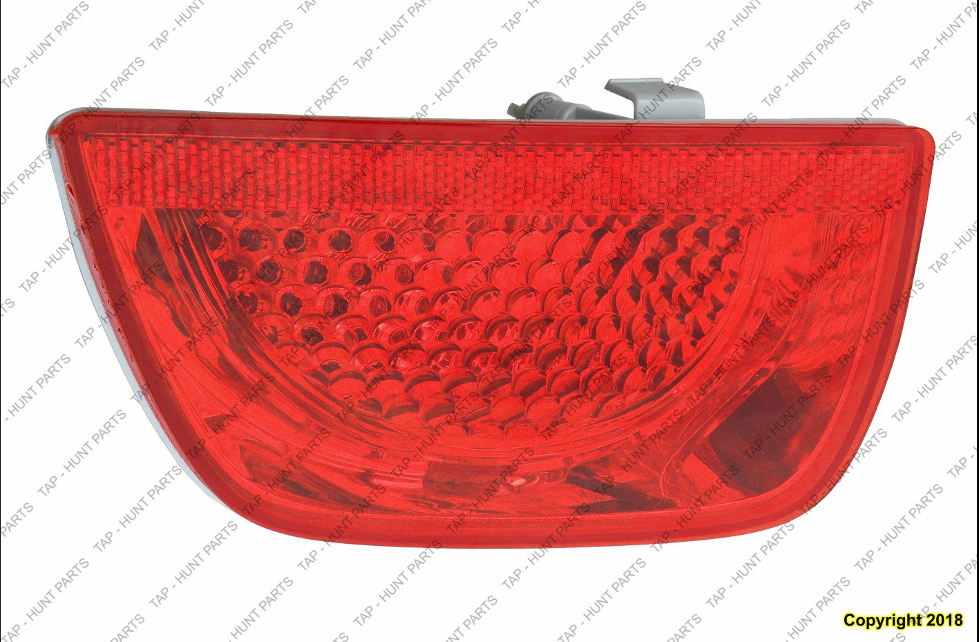 Feu arrière côté passager pour Chevrolet Camaro 2010-2013 (sauf RS), enjoliveur argenté, référence GM2805108C - Hunt Parts