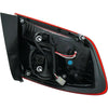 2017-2019 Chevrolet Cruze Sedan Tail Lamp Passenger Side Black Housing With Out Led High Quality