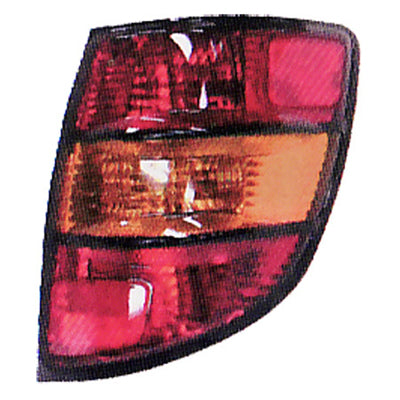 Feu arrière côté conducteur pour Pontiac Vibe 2003-2008, haute qualité, référence GM2818176 - Hunt Parts