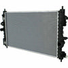 2016 Chevrolet Cruze Limited Radiator (13199) 1.8L Transmission Oil Cooler Fittings On Left Side