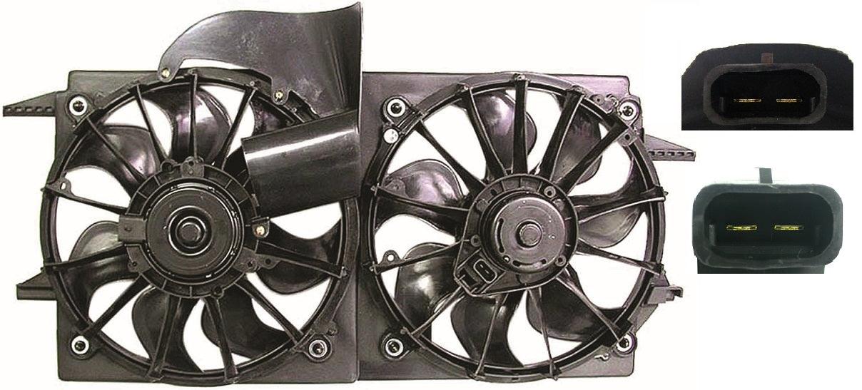 Ventilateur de refroidissement pour Oldsmobile Alero 1999-2004, GM3115105