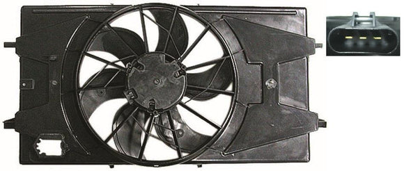 2005-2010 Chevrolet Cobalt Cooling Fan Assembly 2.2L