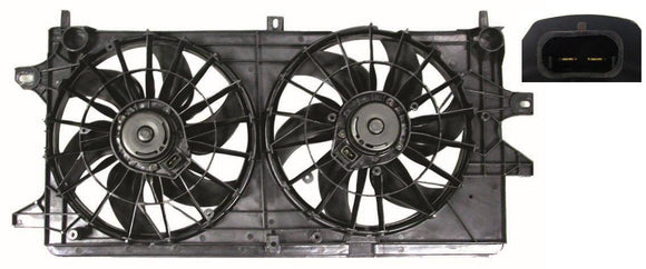 2005-2006 Buick Lacrosse Cooling Fan Assembly 3.4L/3.8L