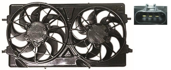 2005-2010 Chevrolet Cobalt Cooling Fan Assembly 2.0L