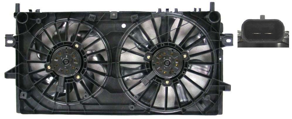 Ensemble ventilateur de refroidissement Chevrolet Impala Limited 2014-2016 5.3L, GM3115188