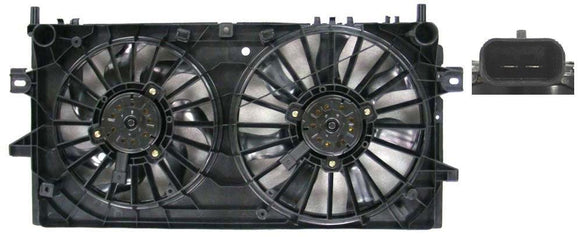 2008-2009 Buick Allure Cooling Fan Assembly 5.3L