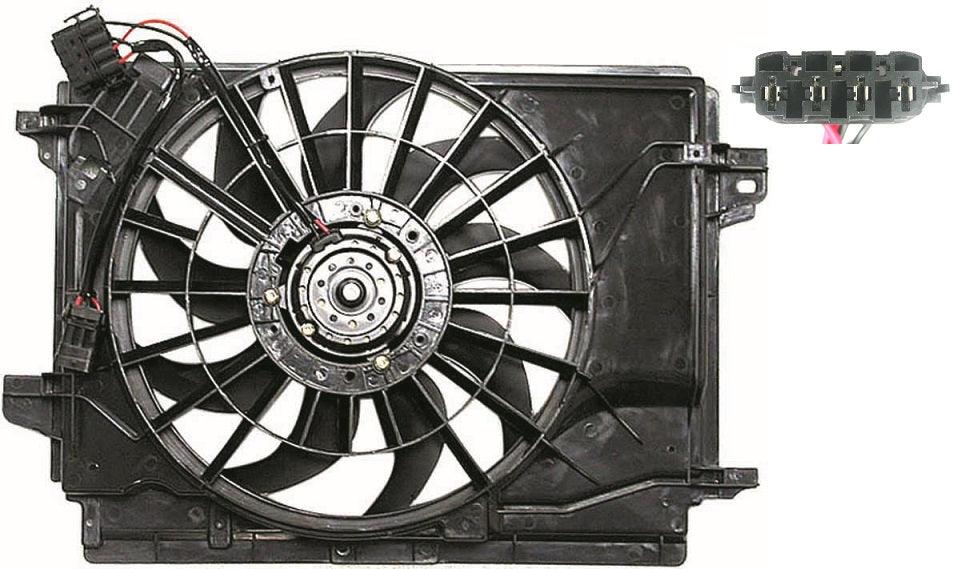 Ensemble ventilateur de refroidissement Chevrolet Corvette 2005-2010, GM3115202