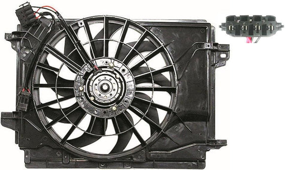 2006-2009 Cadillac Xlr Cooling Fan Assymbly