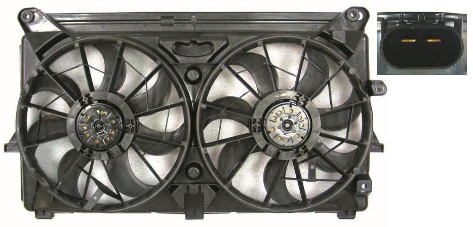 Ensemble ventilateur de refroidissement pour Chevrolet Silverado 1500 2007-2013, moteur V8 6,2 L, référence GM3115209