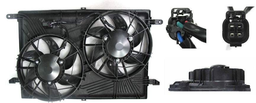 Ensemble ventilateur de refroidissement Saturn Outlook 2007-2010, GM3115219