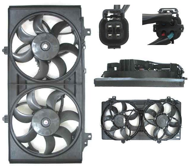 Ensemble ventilateur de refroidissement pour Chevrolet Camaro 2010-2011, moteur V6 3,6 L/V8 6,2 L, référence GM3115229