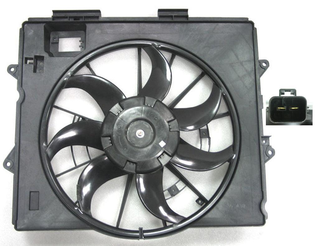 Ensemble ventilateur de radiateur pour Cadillac SRX 2009 3.6/4.6L sans attelage, GM3115233