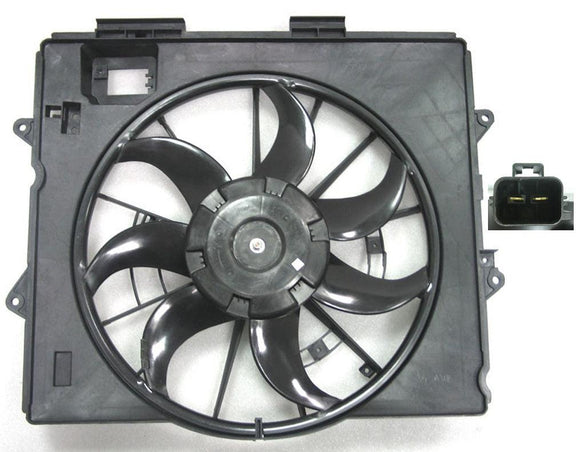 2009-2013 Cadillac Cts Sedan Radiator Fan Assymbly 3.6/4.6L With Out Towing