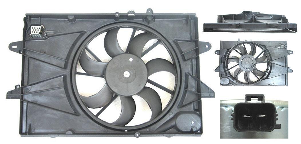 Ensemble ventilateur de refroidissement pour GMC Terrain 2010-2017 2.4L, GM3115239