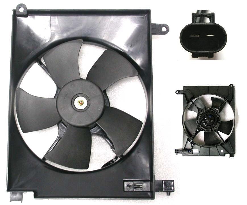 Ensemble ventilateur de radiateur pour Chevrolet Aveo Sedan 2004 avec climatisation, GM3117105