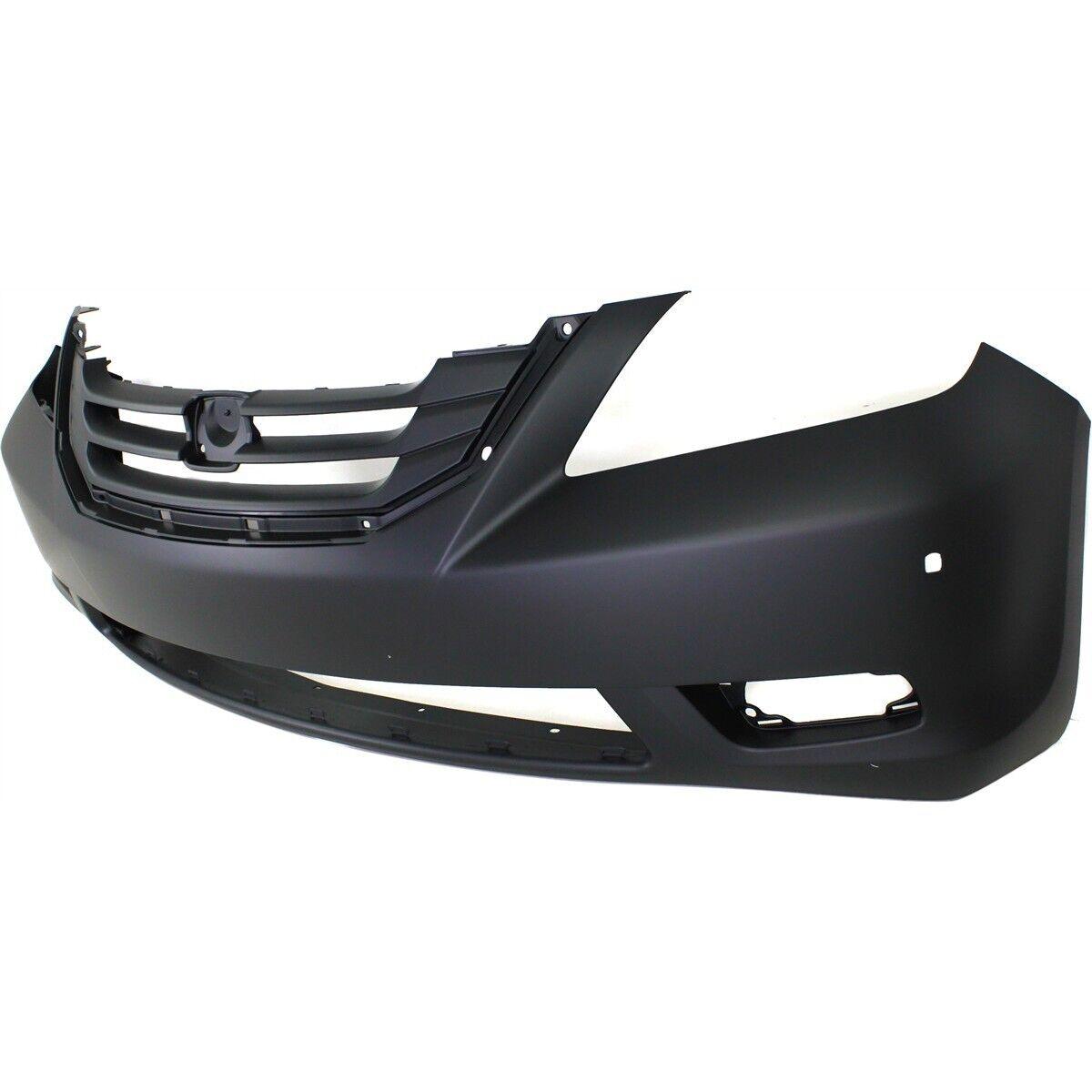 Pare-chocs avant apprêté pour Honda Odyssey 2008-2010, modèles Touring (avec emplacement pour phare antibrouillard), HO1000258