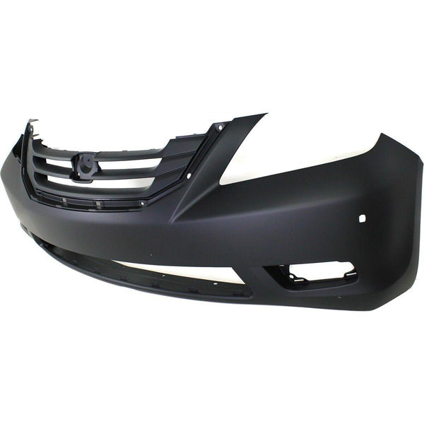 2008-2010 Honda Odyssey Bumper Front Primed Touring Models (With Fog Lamp Hole)