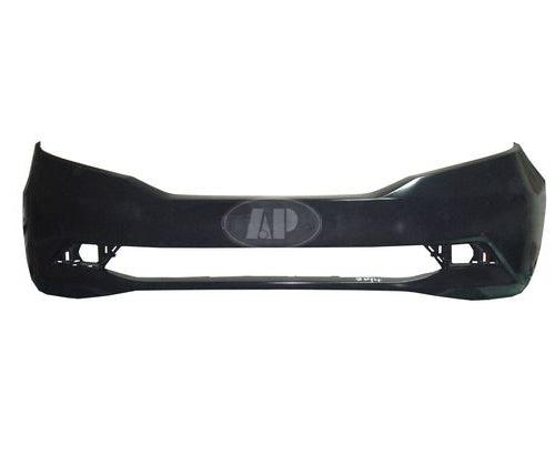 Pare-chocs avant Honda Odyssey 2011-2016 sans capteur, apprêté, HO1000276