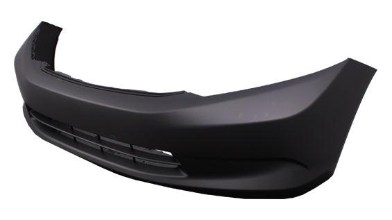 2012 Honda Civic Sedan Bumper Front Primed Without Fog Lamp Fit All Dx/Hf And North America Built Lx Model Capa