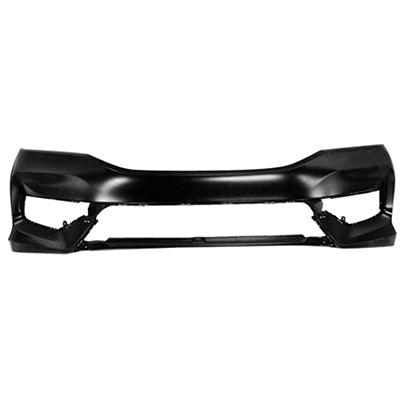 2016-2017 Honda Accord Sedan Bumper Front Primed Without Sensor