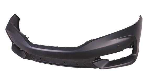 2016-2017 Honda Accord Coupe Bumper Front Primed With Sensor Capa