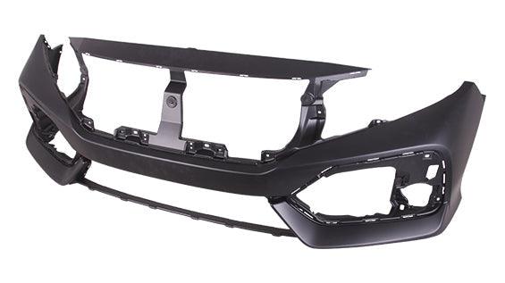 Pare-chocs avant Honda Civic Hatchback 2017-2019, apprêté, Capa, HO1000307C