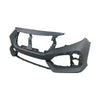 Bumper Front Honda Civic Hatchback 2020-2021 Primed Black With Hole Capa , Ho1000324C