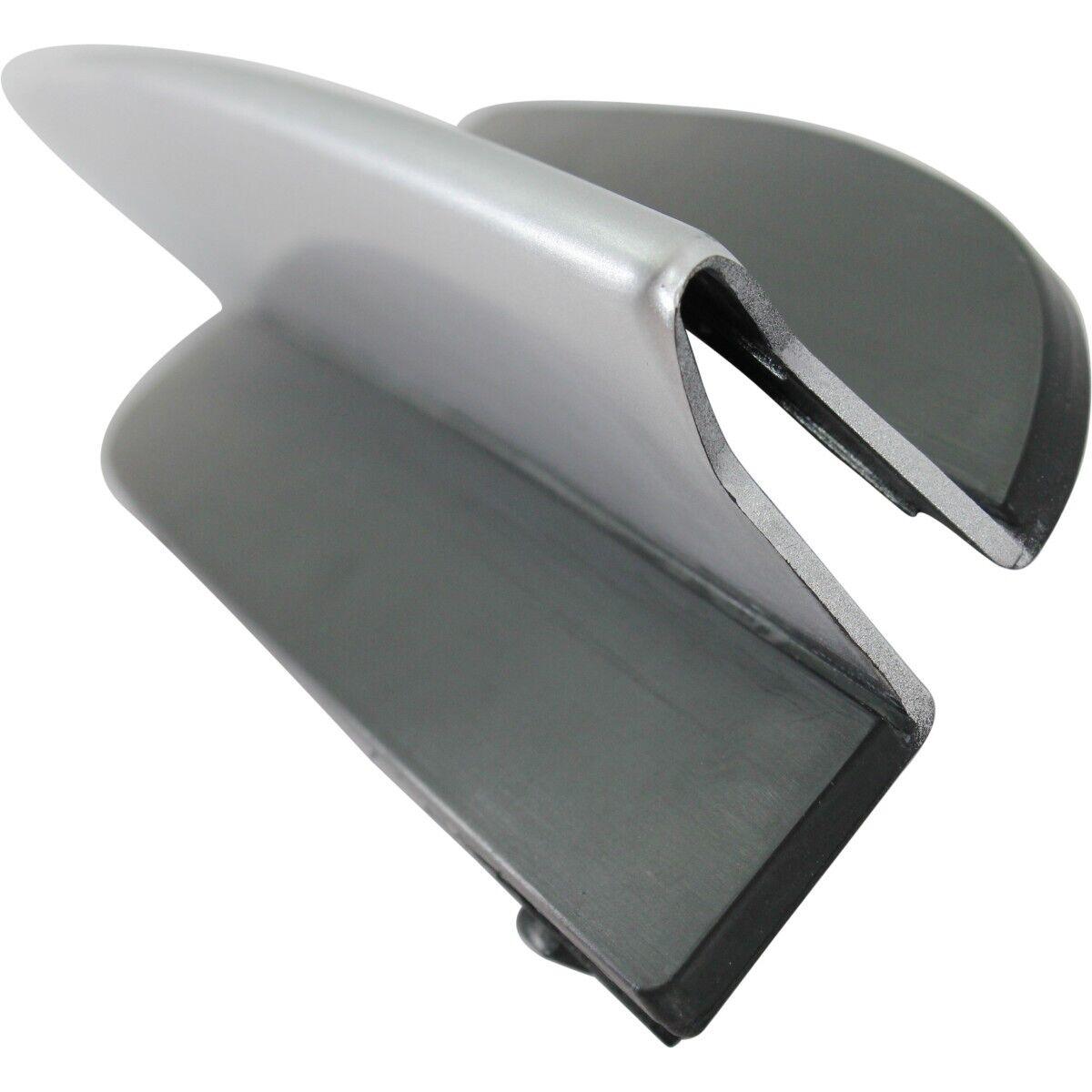 Cache antibrouillard avant droit pour Honda Civic Coupé 2009-2011, noir mat partiellement argenté, HO1039103