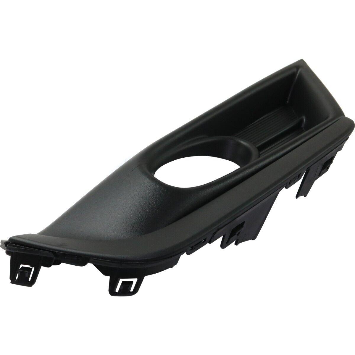 Enjoliveur de feu antibrouillard avant côté passager pour Honda CR-V 2017-2019, noir avec moulure noire, HO1039134