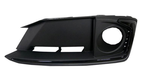 2019-2020 Honda Civic Coupe Fog Lamp Bezel Front Passenger Side Black With Chrome Trim Ex/Touring Model