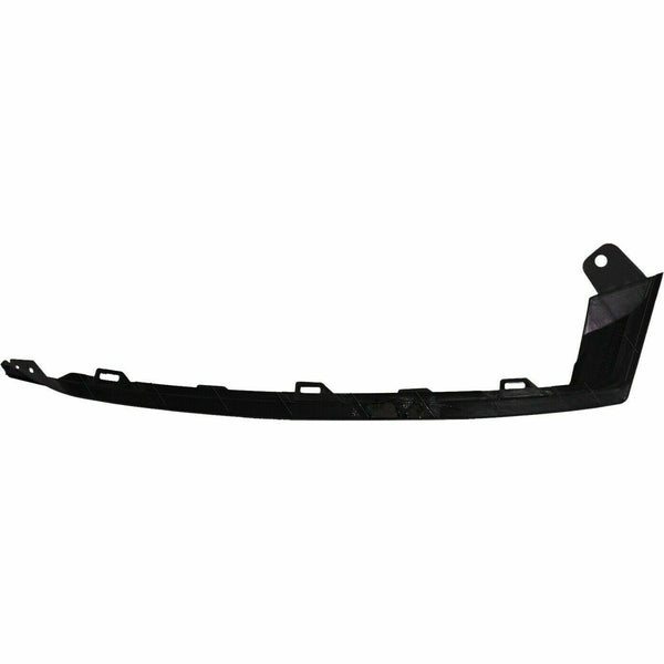 2018-2020 Honda Accord Sedan Bumper Moulding Front Passenger Side Upper Textured Black Without Fog Lamps