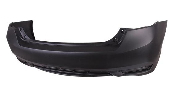 2016-2017 Honda Accord Sedan Bumper Rear Primed With Dual Exhaust Sport/Ex-L Capa