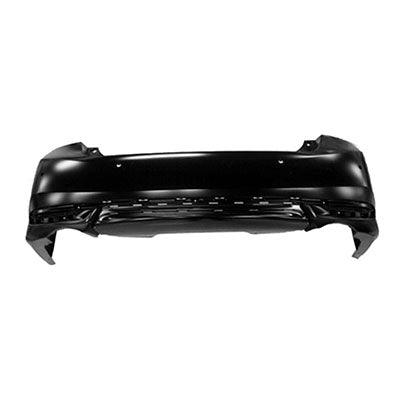 2016-2017 Honda Accord Sedan Bumper Rear Primed V6 Touring With Sensor