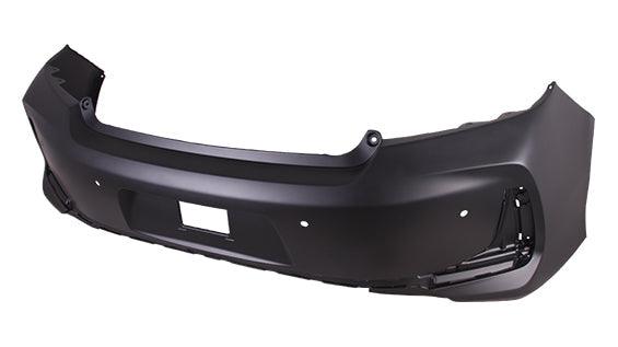 2016-2017 Honda Accord Coupe Bumper Rear Primed With Sensor Touring Model Capa