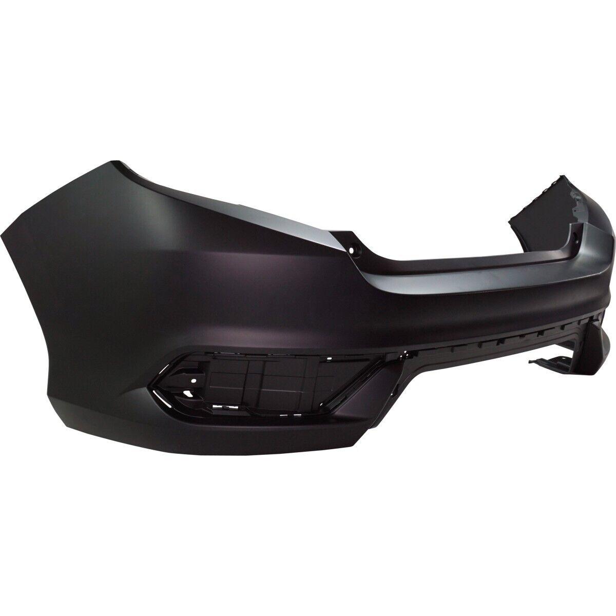 Pare-chocs arrière apprêté pour Honda Civic Coupé 2016-2020 (sauf modèle Si), HO1100297
