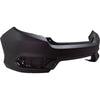 2017-2020 Honda Civic Coupe Bumper Rear Primed Si Model