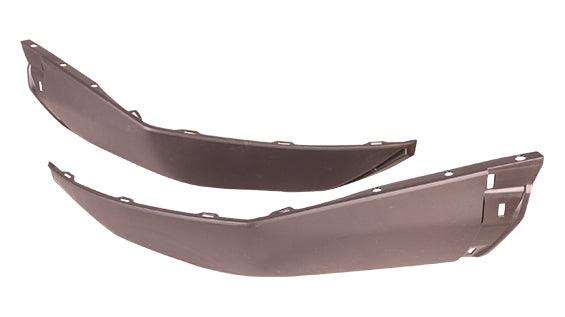 Pare-chocs inférieur arrière côté conducteur Honda CR-V 2015-2016, gris foncé texturé, HO1116102